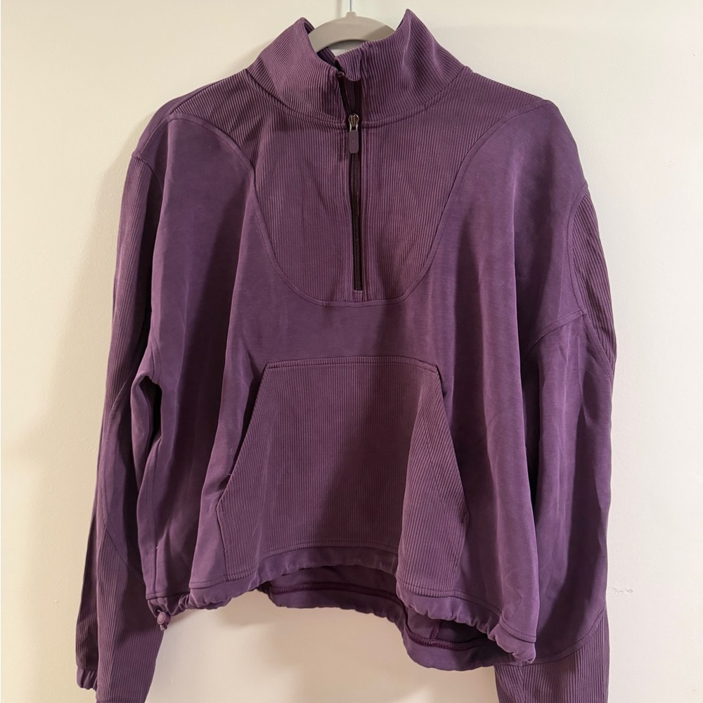 lululemon athletica Plum Half-Zip Pullover